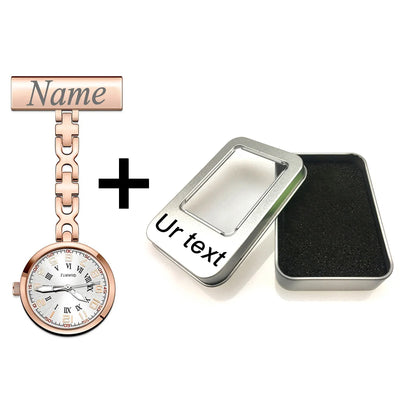 Rose Imperial – Rose Gold Clip-On Pocket Watch