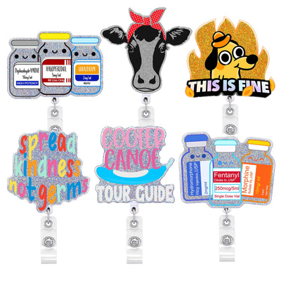 GlitterMed Badge Reel