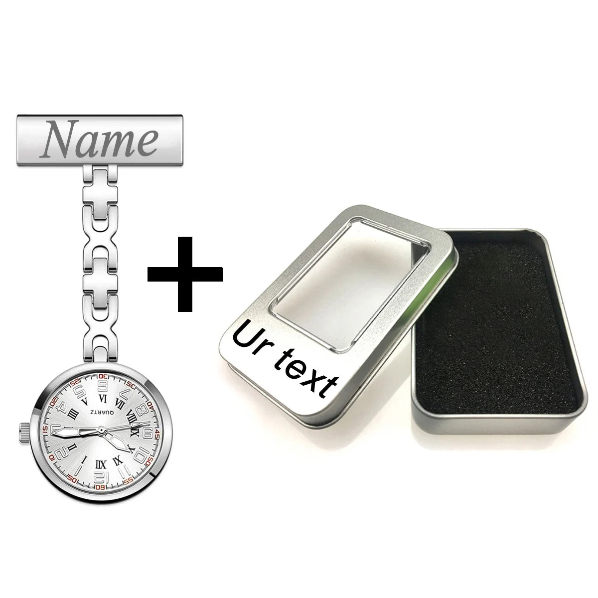Argentum Royale – Personalized Fob Pocket Watch