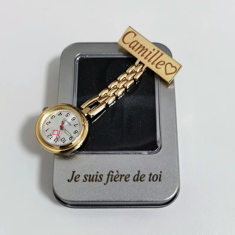 Aurum Majestic – Gold Edition Personalized Fob Pocket Watch