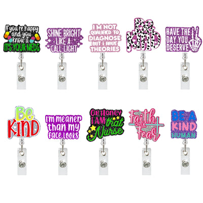 GlitterMed Badge Reel